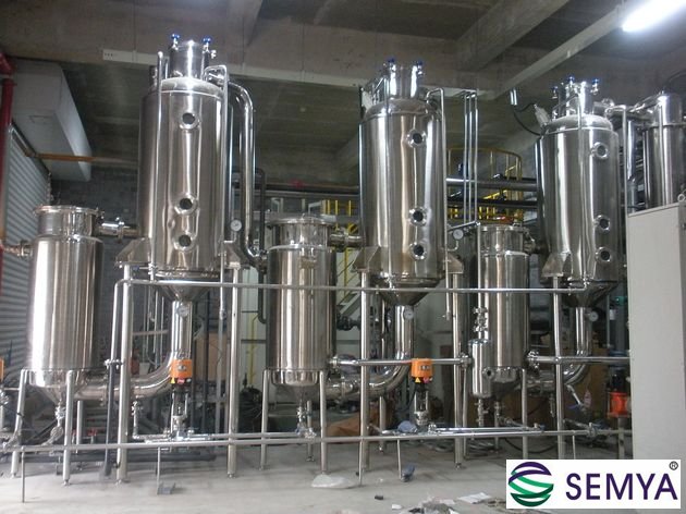 蘇州磷酸廢水外循環(huán)蒸發(fā)器整體圖